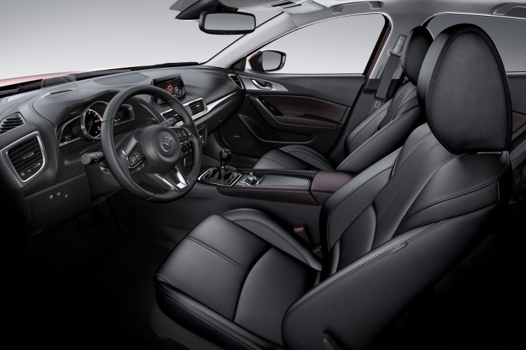 2018 Mazda Mazda3 Grand Touring Sedan Front Seats Picture