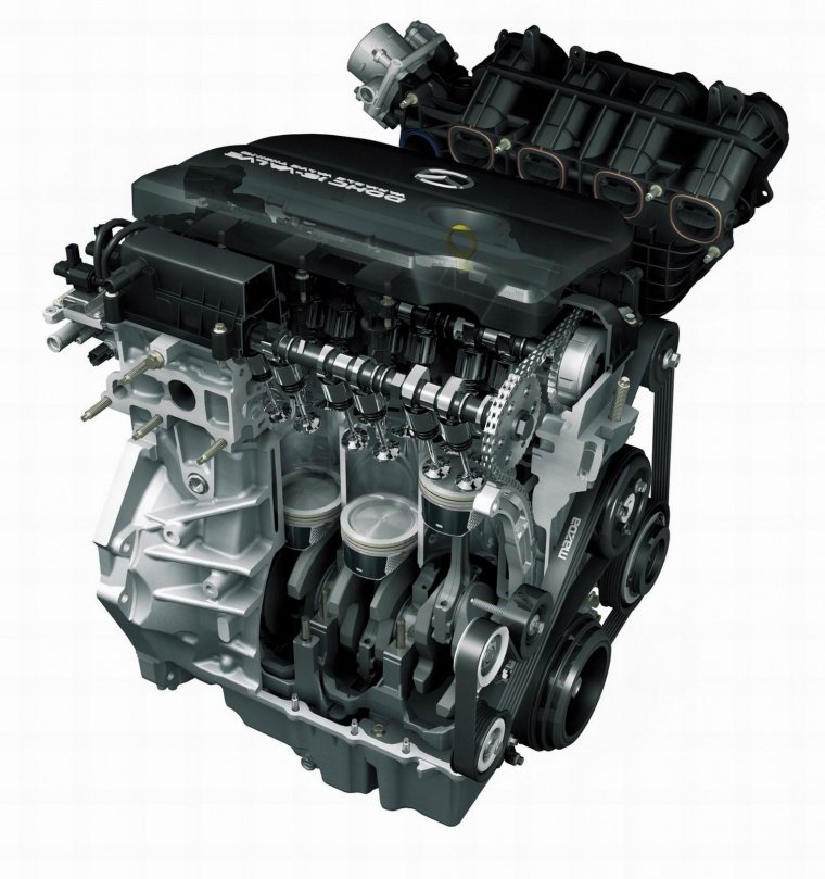 2010 Mazda 6s 2.5-liter 4-cylinder Engine Picture