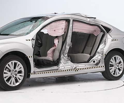 2010 Mazda Mazda6 IIHS Side Impact Crash Test Picture