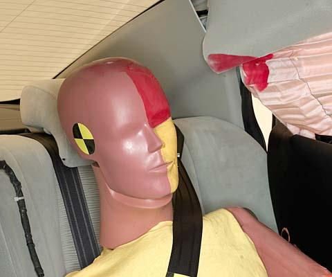 2010 Mazda Mazda6 IIHS Side Impact Crash Test Picture
