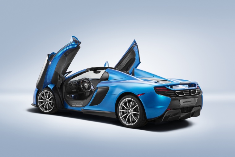 2015 McLaren 650S Spider with doors open Picture