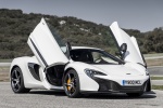 Picture of 2015 McLaren 650S Coupe with doors open in White