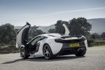 Picture of 2015 McLaren 650S Coupe with doors open in White