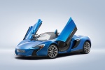 Picture of 2016 McLaren 650S Spider with doors open in Blue