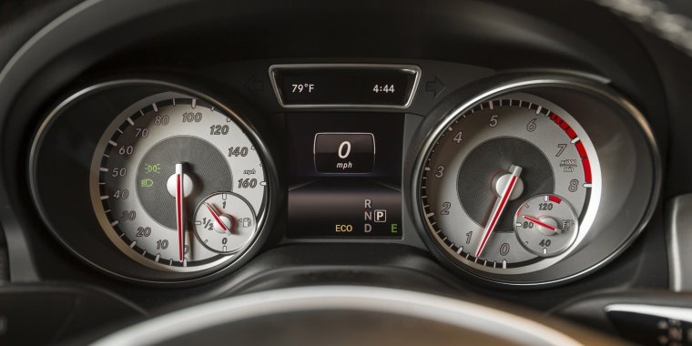 2014 Mercedes-Benz CLA250 Gauges Picture