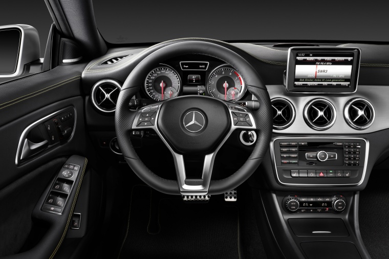 2014 Mercedes-Benz CLA250 with Sport Package Cockpit Picture