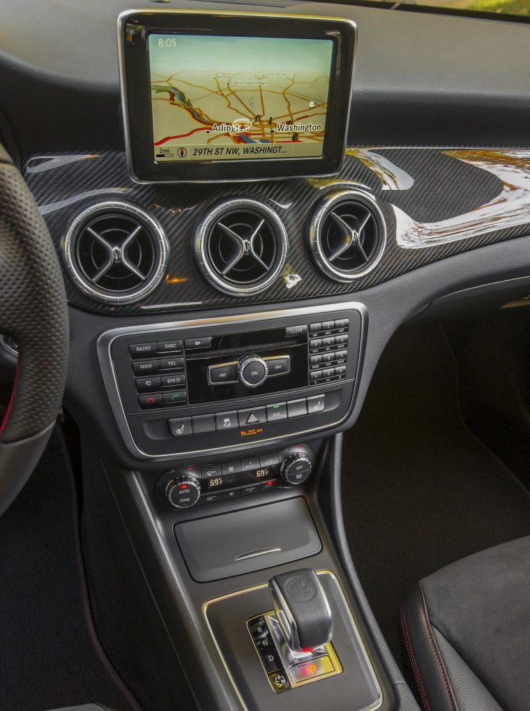 2015 Mercedes-Benz CLA45 AMG Center Stack Picture