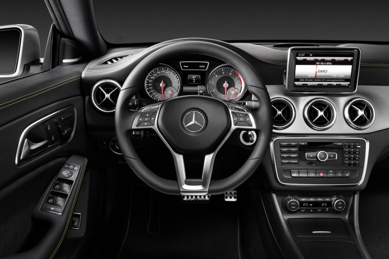 2015 Mercedes-Benz CLA250 with Sport Package Cockpit Picture