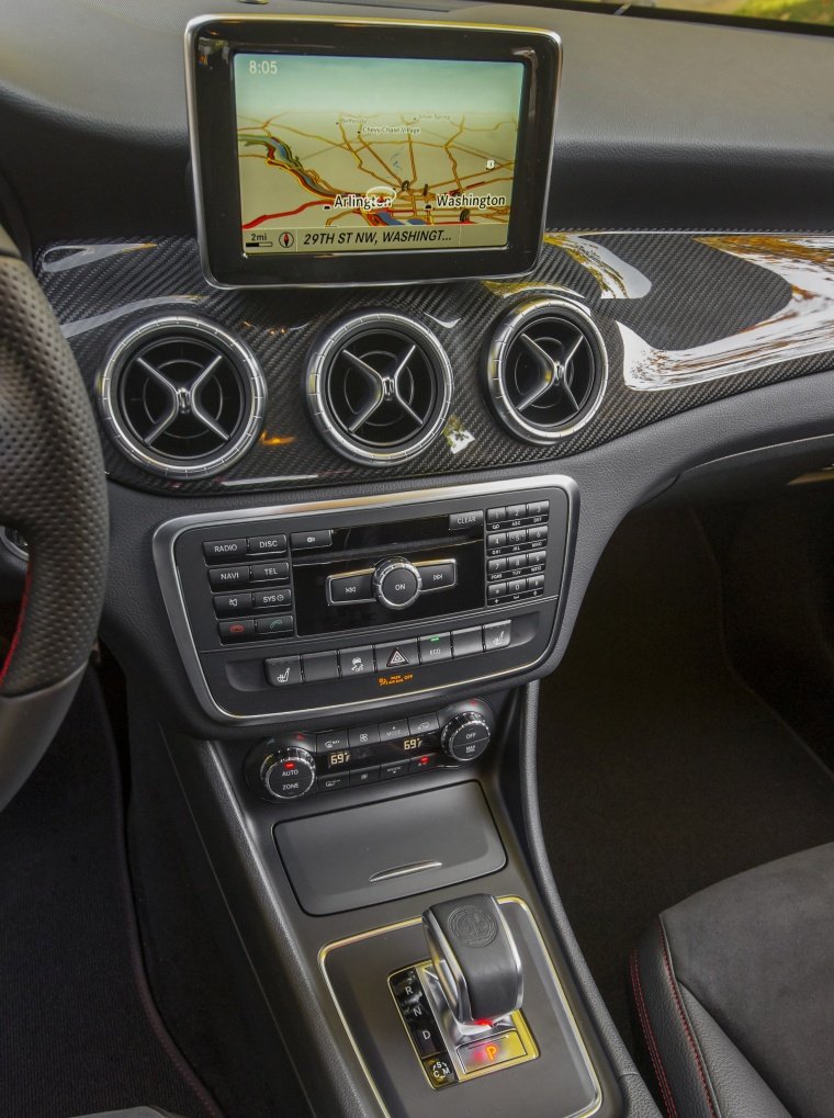 2016 Mercedes-Benz CLA45 AMG Center Stack Picture