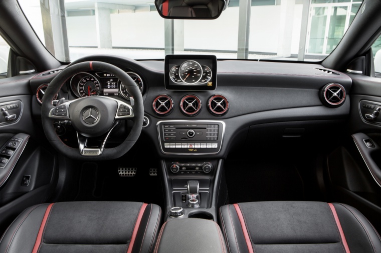 2018 Mercedes-Benz AMG CLA45 4-door Coupe Cockpit Picture