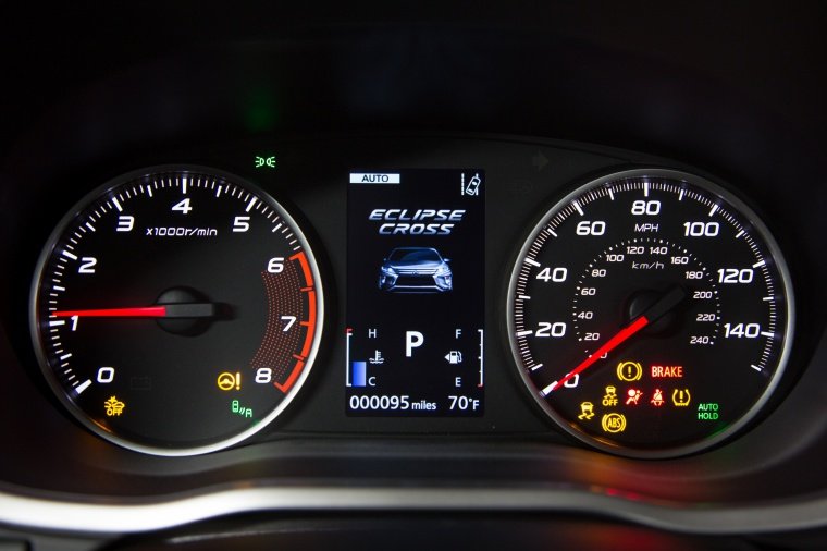 2019 Mitsubishi Eclipse Cross SEL S-AWC Gauges Picture
