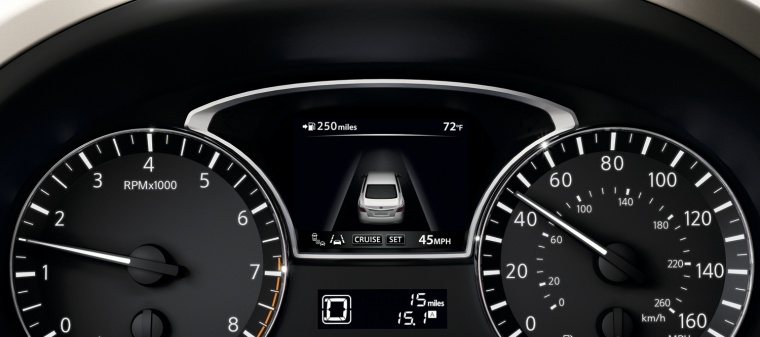 2013 Nissan Altima Sedan 3.5 SL Gauges Picture