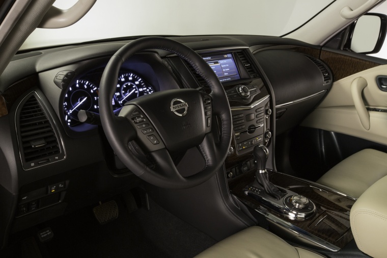 2017 Nissan Armada Platinum Interior Picture