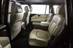 Picture of 2017 Nissan Armada Platinum Rear Seats in Almond