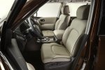 Picture of 2018 Nissan Armada Platinum Front Seats in Almond