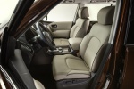 Picture of 2019 Nissan Armada Platinum Front Seats in Almond