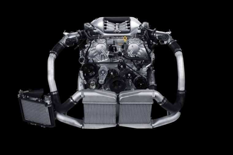 2011 Nissan GT-R 3.8-liter V6 Twin-Turbo Engine Picture