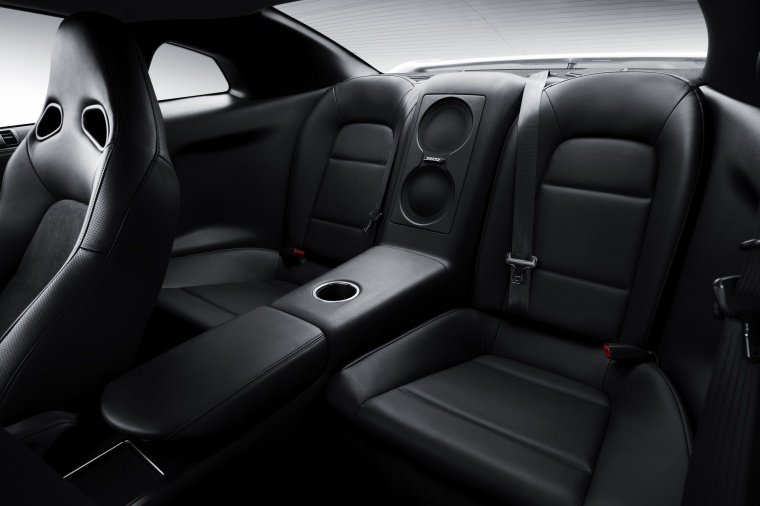 2011 Nissan GT-R Rear Seats Picture