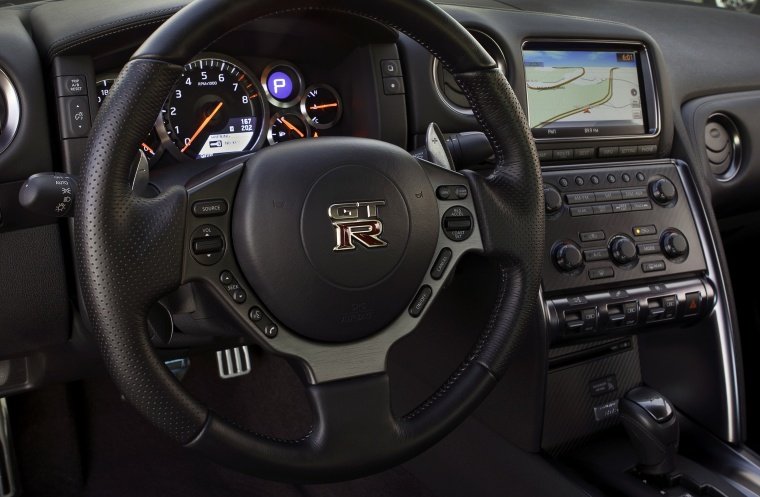 2012 Nissan GT-R Coupe Steering-Wheel Picture