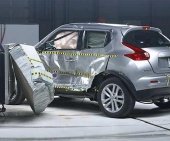 2011 Nissan Juke IIHS Side Impact Crash Test Picture