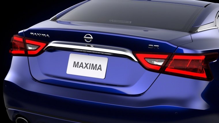2017 Nissan Maxima SR Sedan Tail Lights Picture