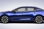 Picture of 2017 Nissan Maxima SR Sedan in Deep Blue Pearl