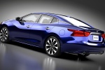 Picture of 2017 Nissan Maxima SR Sedan in Deep Blue Pearl