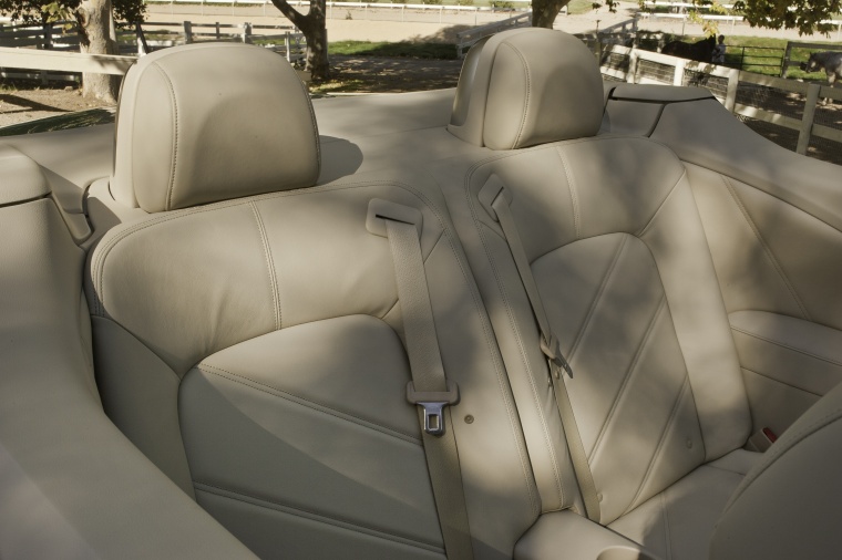 2011 Nissan Murano CrossCabriolet Rear Seats Picture