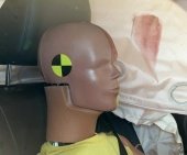 2011 Nissan Murano SUV IIHS Side Impact Crash Test Picture