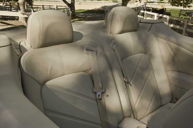 2013 Nissan Murano CrossCabriolet Rear Seats Picture