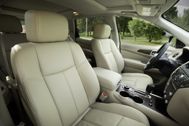 2019 Nissan Pathfinder Platinum 4WD Front Seats Picture