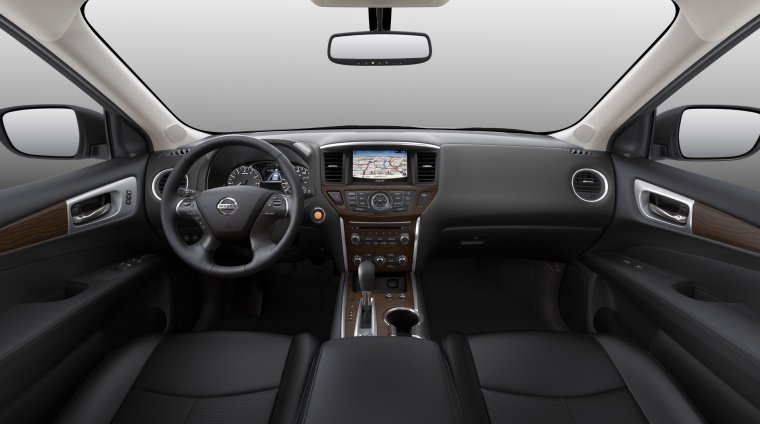 2019 Nissan Pathfinder Platinum Cockpit Picture