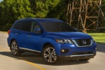 Picture of 2020 Nissan Pathfinder Platinum 4WD in Caspian Blue Metallic