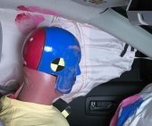 2014 Nissan Rogue Select IIHS Frontal Impact Crash Test Picture