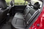 Picture of 2011 Nissan Sentra SL Sedan Rear Seats in Charcoal