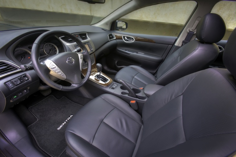 2013 Nissan Sentra SL Front Seats Picture