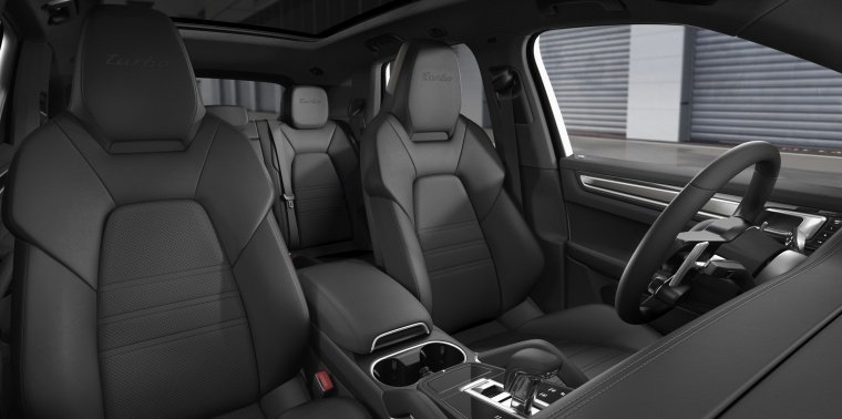 2019 Porsche Cayenne Turbo AWD Front Seats Picture