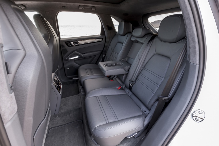 2019 Porsche Cayenne Turbo AWD Rear Seats Picture