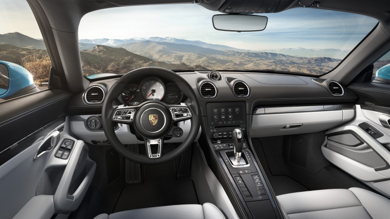 2018 Porsche 718 Cayman S Cockpit Picture