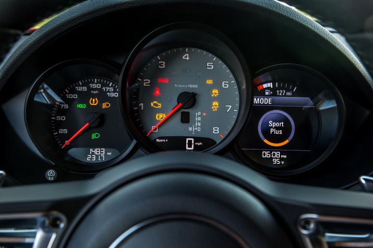 2018 Porsche 718 Cayman S Gauges Picture