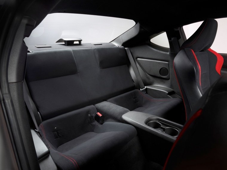 2014 Scion FR-S Coupe Rear Seats Picture