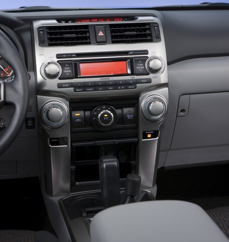 2012 Toyota 4Runner SR5 Center Stack Picture