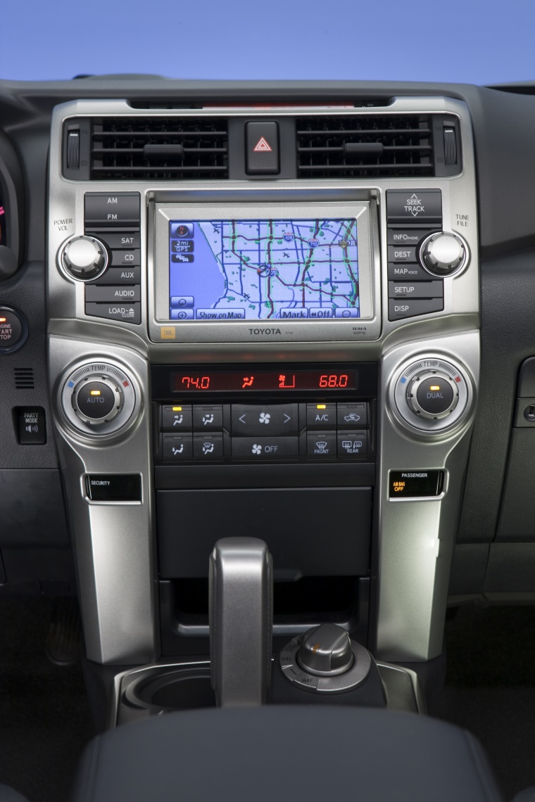 2012 Toyota 4Runner Limited Center Stack Picture