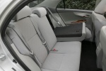 Picture of 2010 Toyota Corolla XLE Rear Seats Folded in Ash