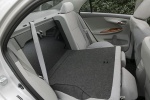 Picture of 2010 Toyota Corolla XLE Rear Seats Folded in Ash