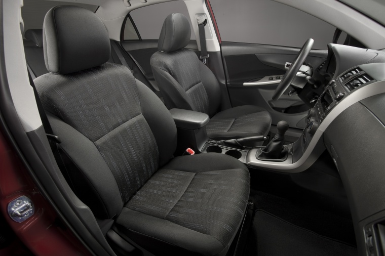 2011 Toyota Corolla S Front Seats Picture