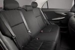 Picture of 2011 Toyota Corolla S Rear Seats in Dark Charcoal