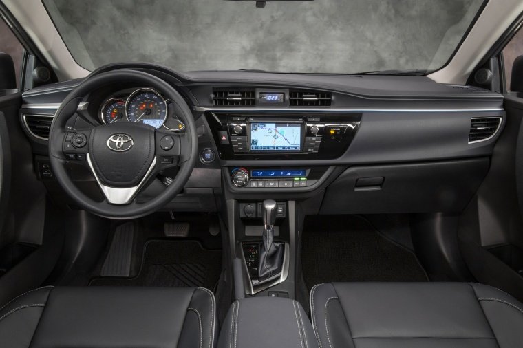 2014 Toyota Corolla LE Eco Cockpit Picture