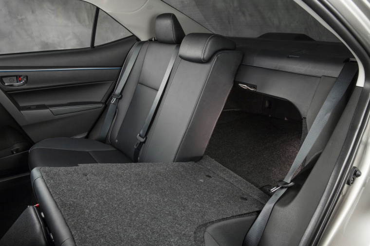 2014 Toyota Corolla LE Eco Rear Seats Folded Picture