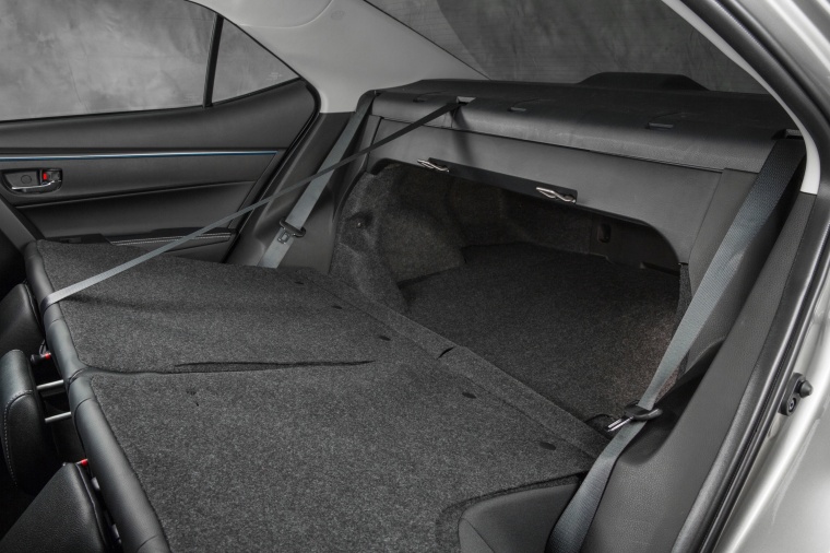 2014 Toyota Corolla LE Eco Rear Seats Folded Picture